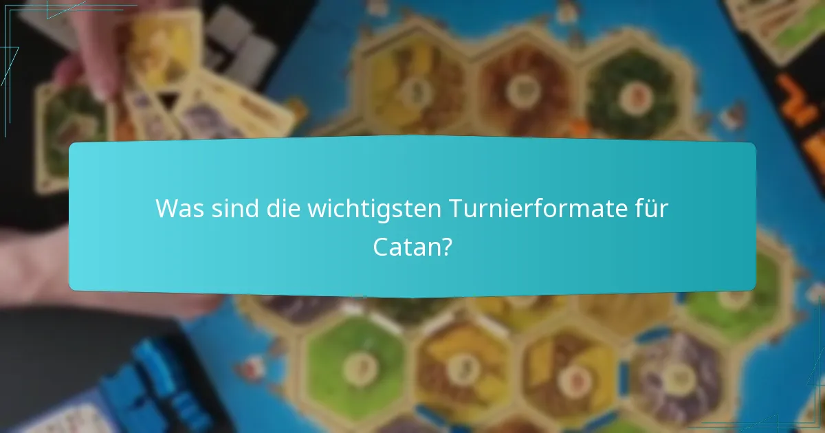 Wie beeinflussen Turnierformate das Gameplay?
