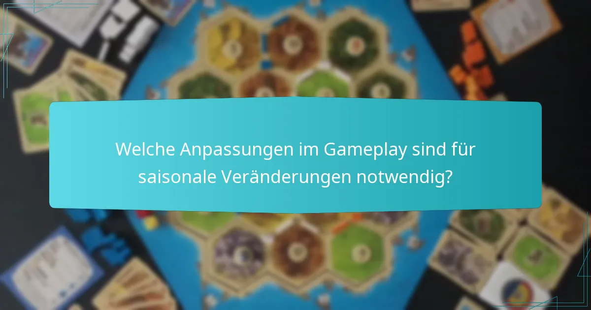 Wie treten Ressourcenverschiebungen mit saisonalen Veränderungen auf?